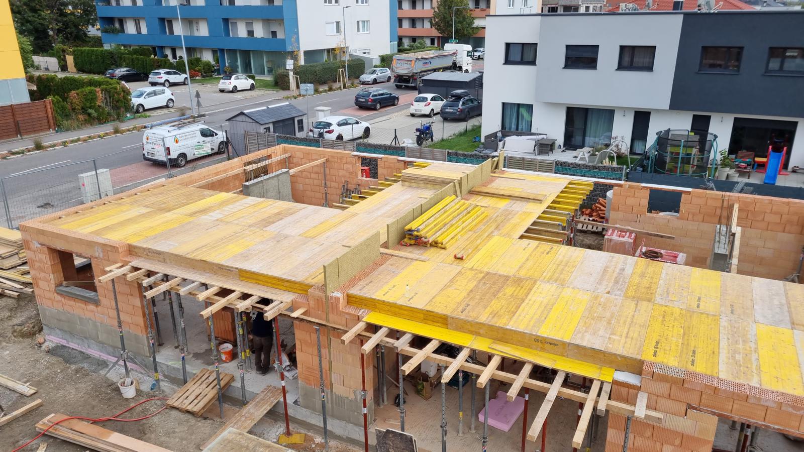 Hausbau Fundament